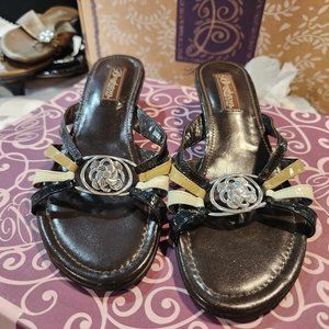 Brighton Libra multi colored sandal Size 7